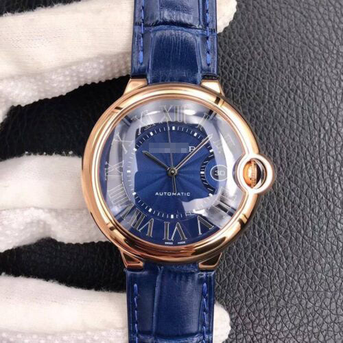 BALLON BLEU DE 42MM WGBB0036 V6 FACTORY BLUE STRAP